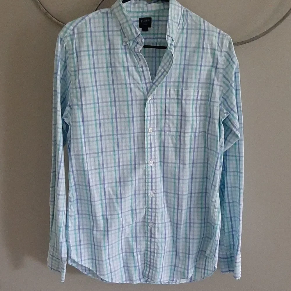 New J. Crew plaid shirt